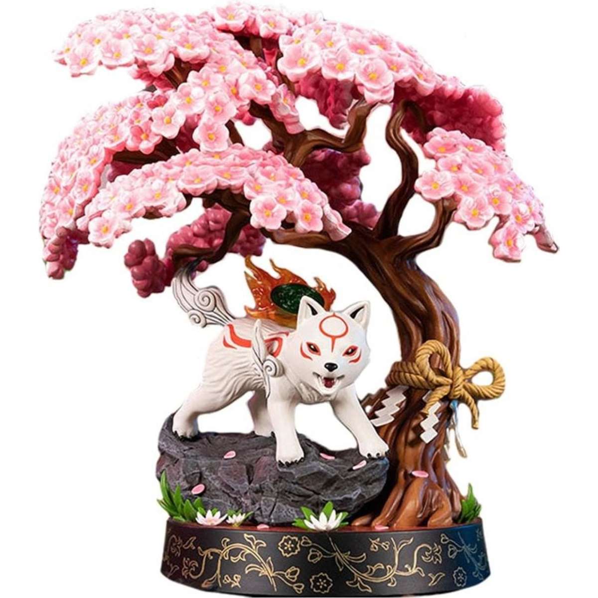 Okami - Akamiden Chibiterasu PVC Statue