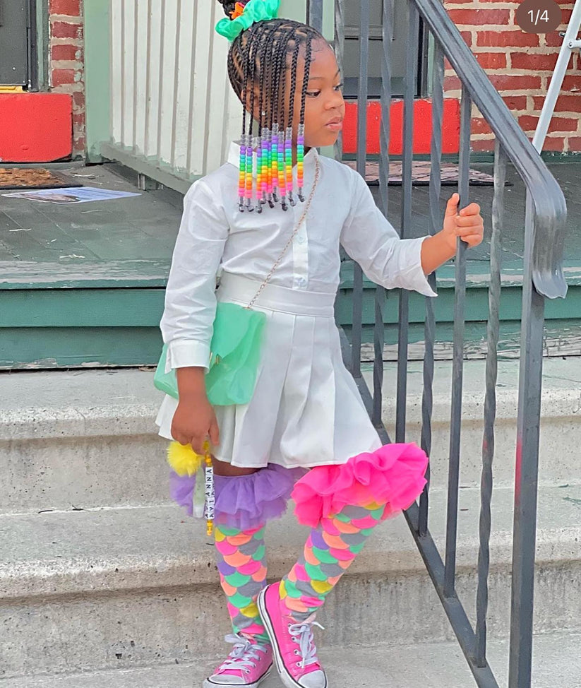 MADMIA MERMAID FRILLS SOCKS