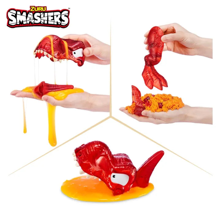 Zuru Smashers Dino Island Series 1 Mini T-Rex Battle Playset Assorted