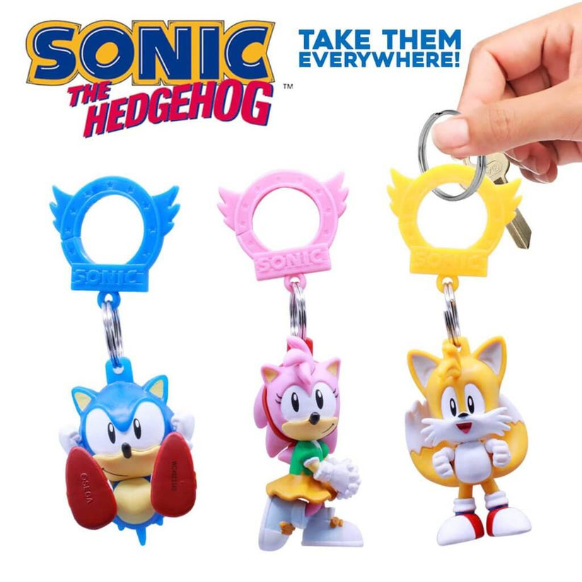 SONIC THE HEDGEHOG Sonic Collectible Hangers - Golden Edition Blind Box