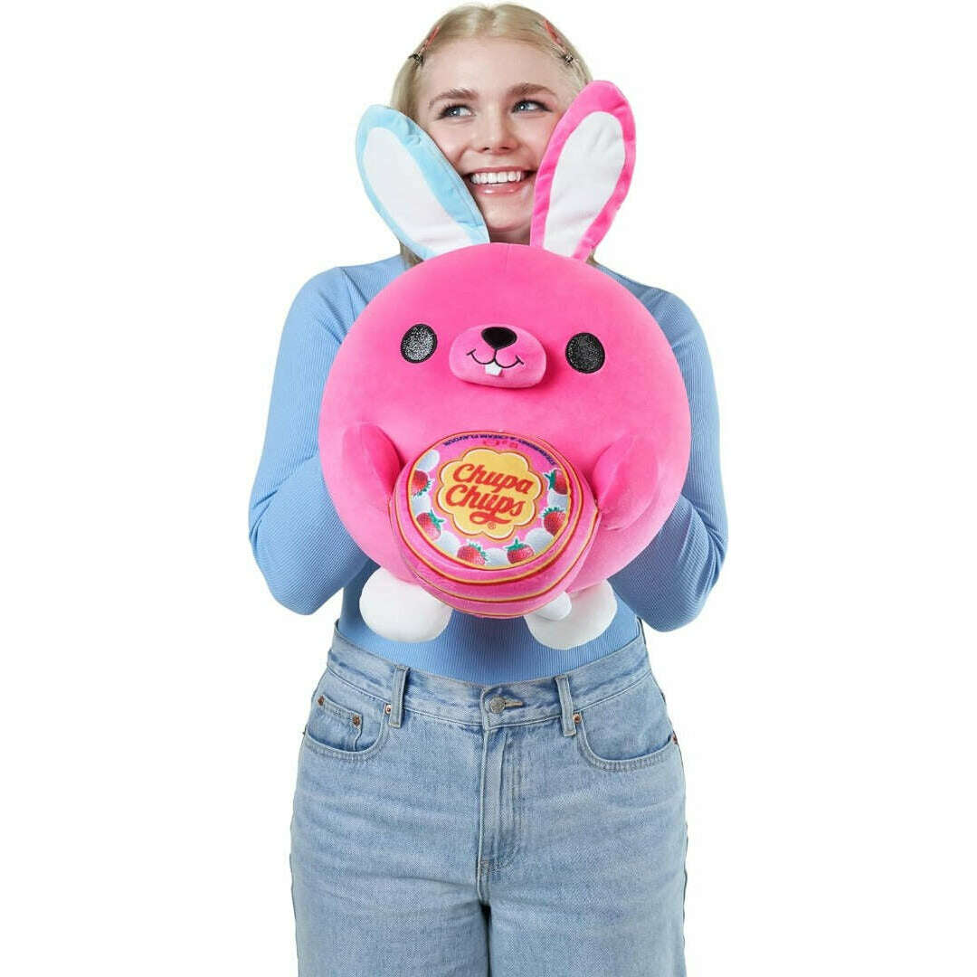 Zuru Snackles - 14" Plush Britney The Bunny With Chupa Chups
