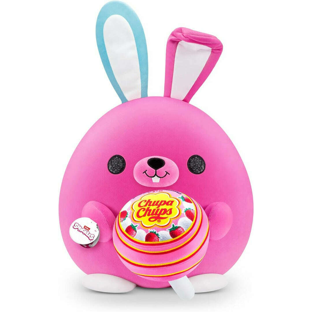 Zuru Snackles - 14" Plush Britney The Bunny With Chupa Chups