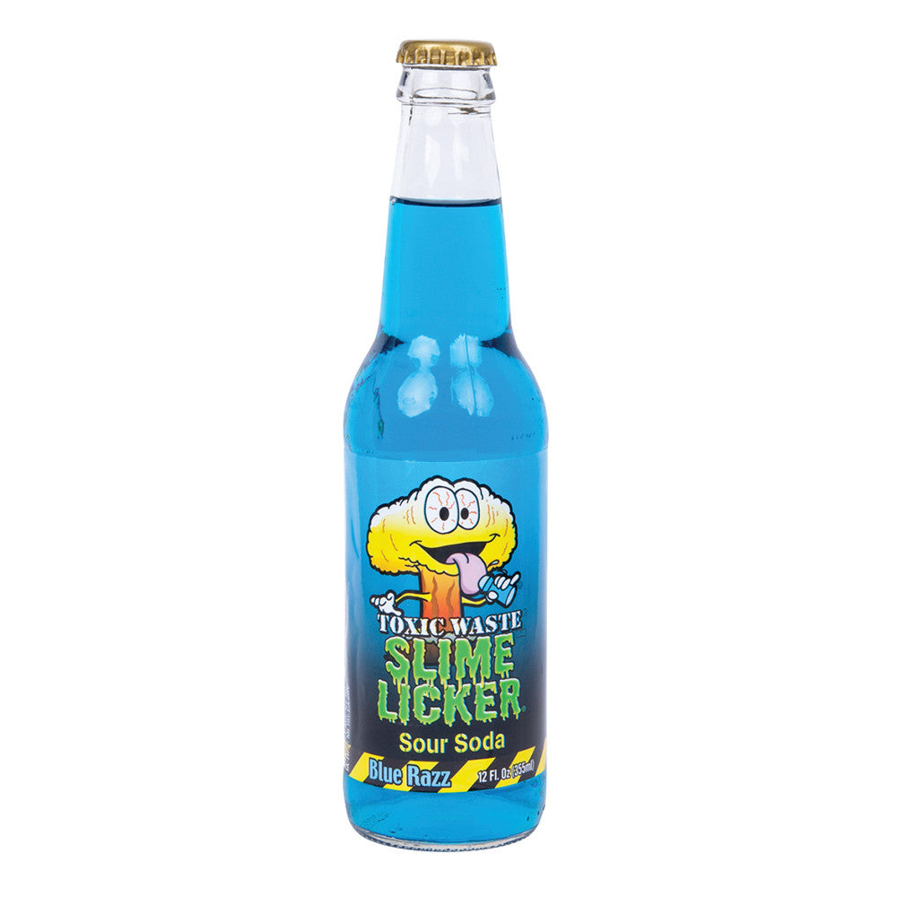 Toxic Waste Slime Licker Sour Soda 355ml Blue Razz