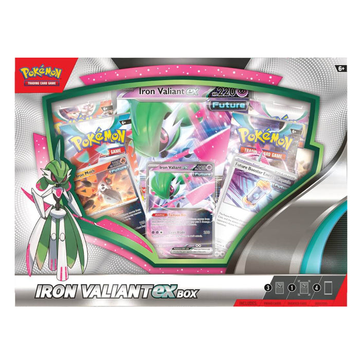Pokemon TCG Roaring Moon/Iron Valiant EX Box