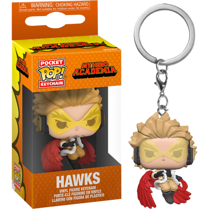 My Hero Academia - Hawks Pop! Keychain