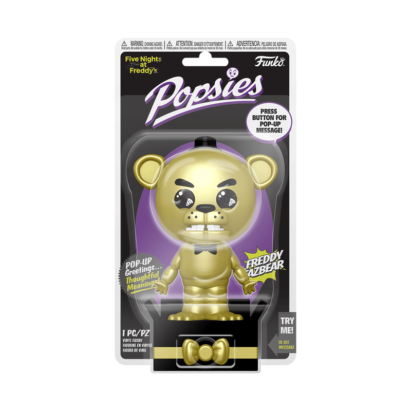 FNaF - Freddy Gold Popsies