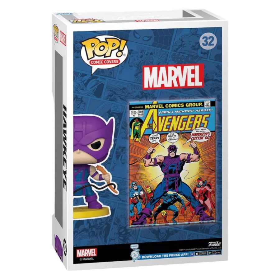Marvel Comics - Hawkeye Avengers #109 US Exclusive Pop! Comic Cover