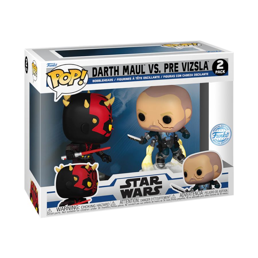 Star Wars: Clone Wars - Maul/Vizsla Pop! 2PK