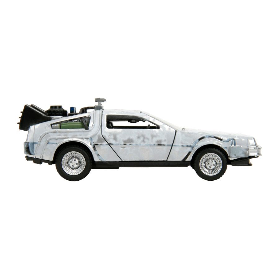 BttF - Time Machine (Frost Covered) 1:32 Scale Die-Cast