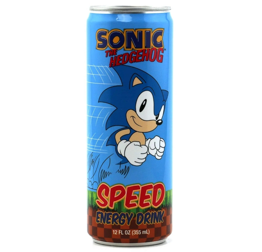 Sonic The Hedgehog Speed Energy Drink