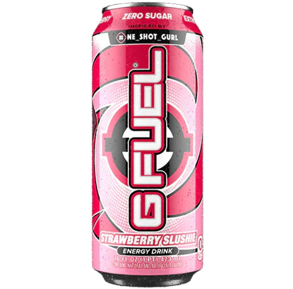 GFUEL One Shot Girl Strawberry Slushie Energy Drink