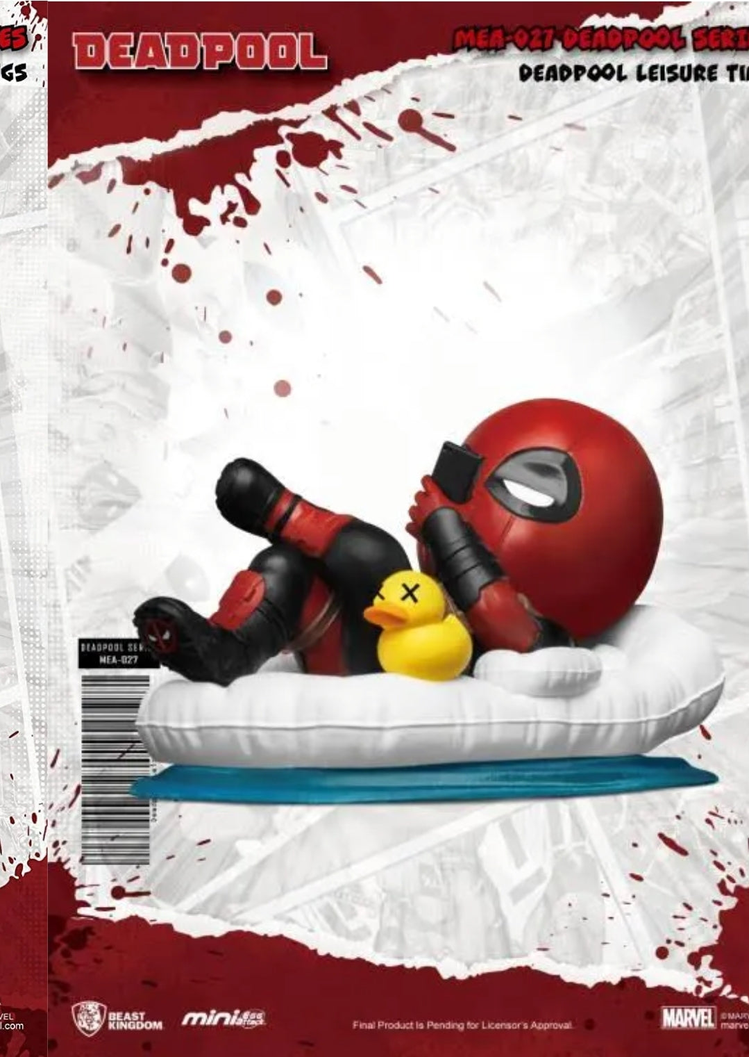 Beast Kingdom Mini Egg Attack Deadpool Series