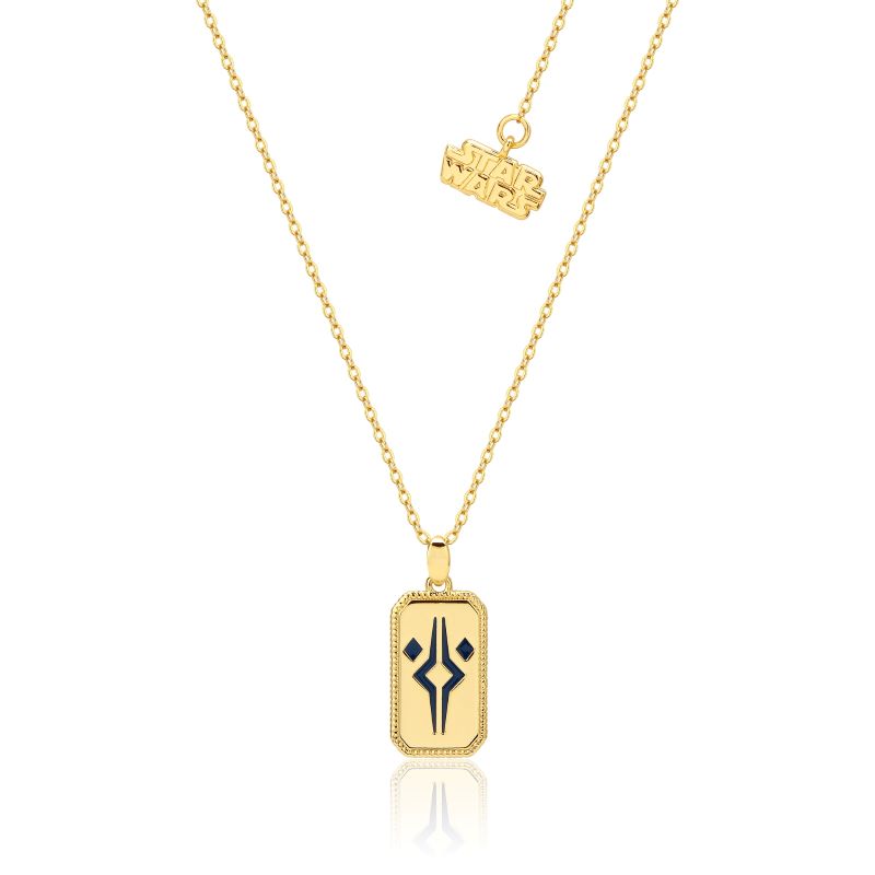 Starwars - Ahsoka Fulcrum Sterling Silver Gold Necklace