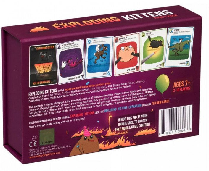 Exploding Kittens Party Pack