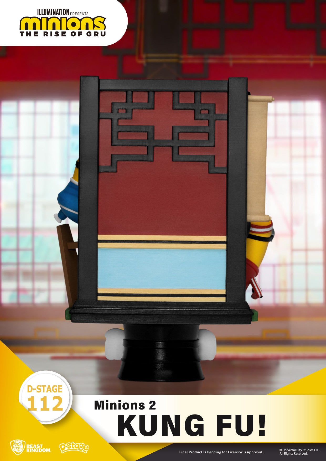 Beast Kingdom D Stage Minions Kung Fu