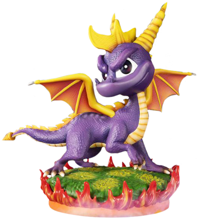 Spyro 2 - Classic Ripto's Rage 8" PVC Painted Statue