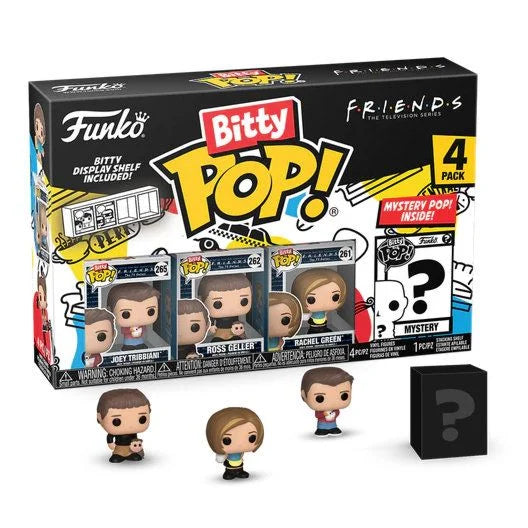 Friends - Joey Bitty Pop! Vinyl 4 Pack