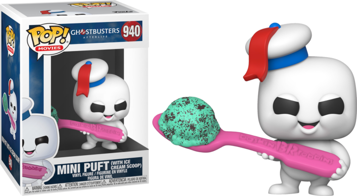 Ghostbusters - Ghostbusters Afterlife Mini Puft w/Scoop Pop! Vinyl