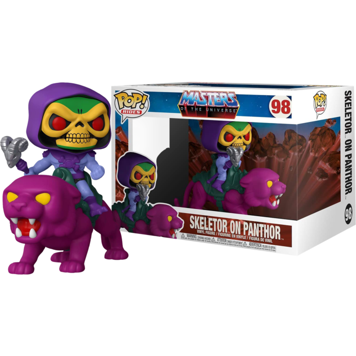 Masters of the Universe - Skeletor on Panthor Pop! Ride Vinyl Figure main image 1