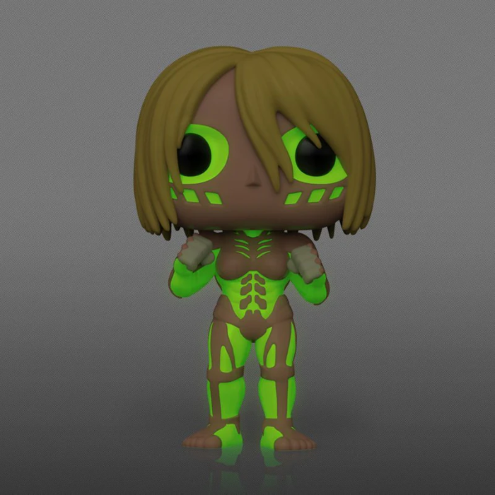 Attack on Titan - Female Titan Glow in the Dark 6” Super Sized Pop! Vinyl Figure