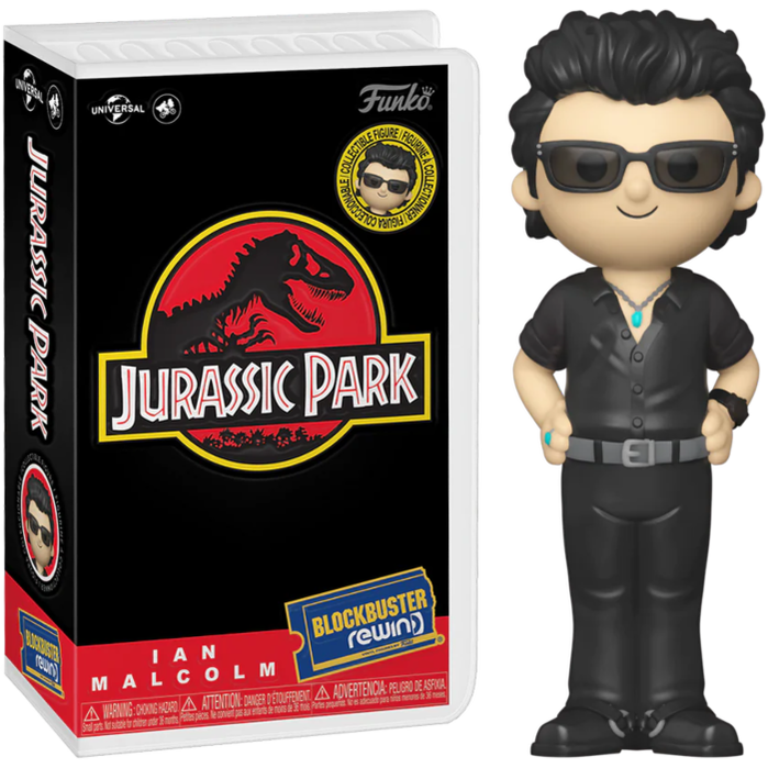 Jurassic Park - Dr. Malcom Rewind Figure