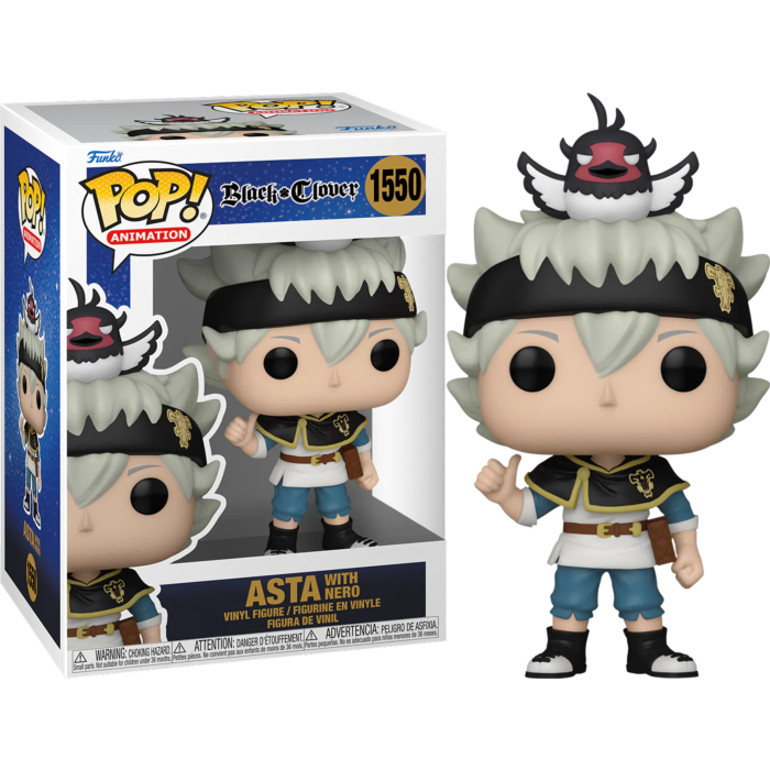 Black Clover - Asta w/Nero Pop!