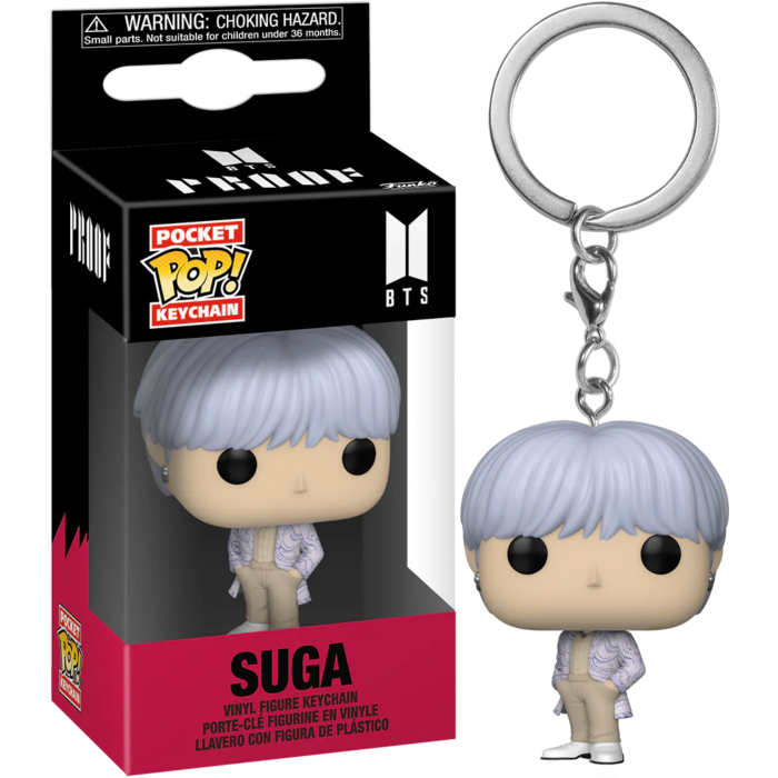 BTS - Suga Proof Pocket Pop! Keychain