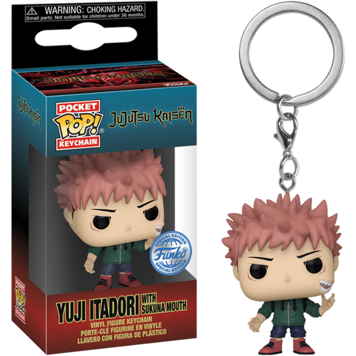 Jujutsu Kaisen - Itadori (mouth) Pop! Keychain