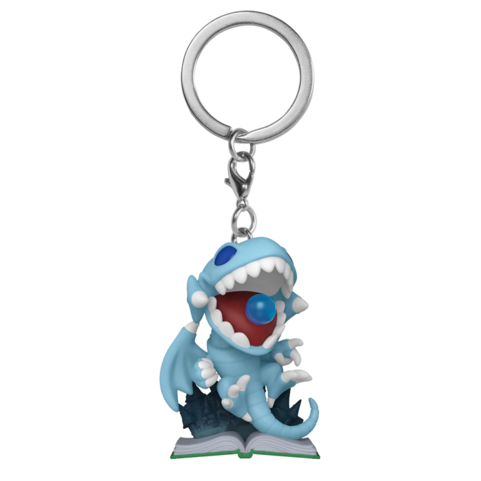Yu-Gi-Oh! - Blue-Eyes Toon Dragon Glow-in-the-Dark Pocket Pop! Keychain
