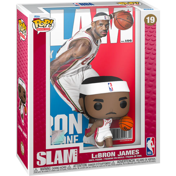 NBA: Slam - LeBron James Pop! Cover