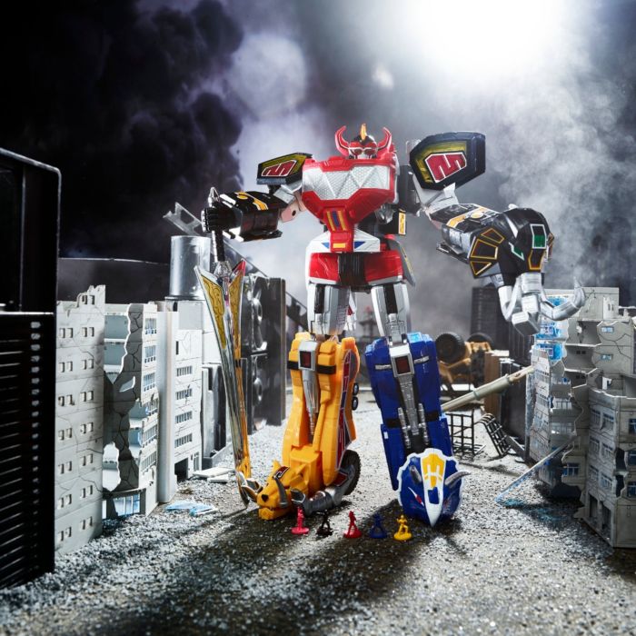 Mighty Morphin Power Rangers - Dino Megazord Zord Ascension Project MZ-0101 1/144th Scale Action Figure