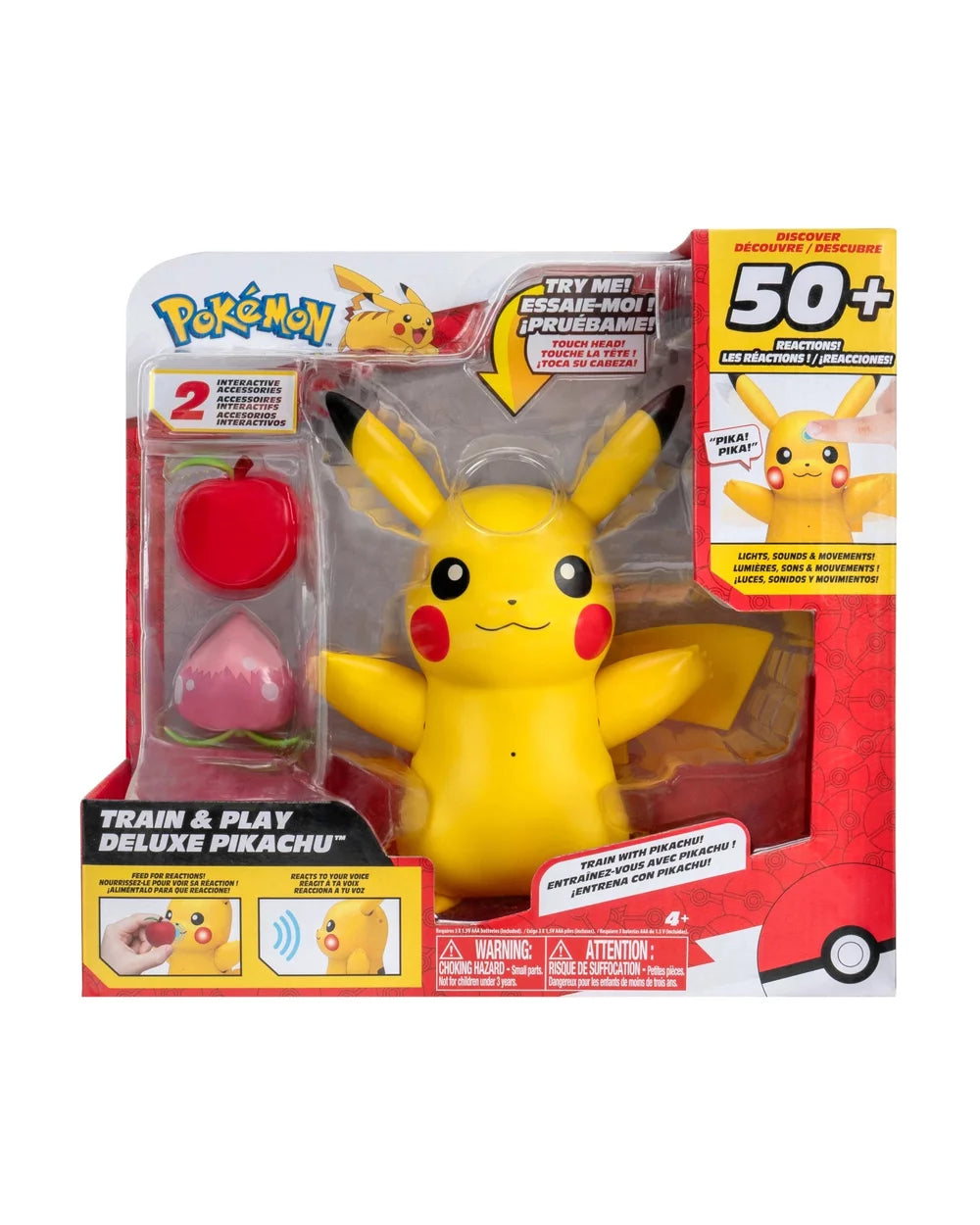 Pokemon Train & Play Deluxe Pikachu