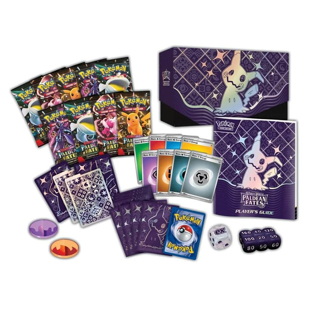 Pokemon - TCG - Scarlet & Violet Paldean Fates Elite Trainer Box