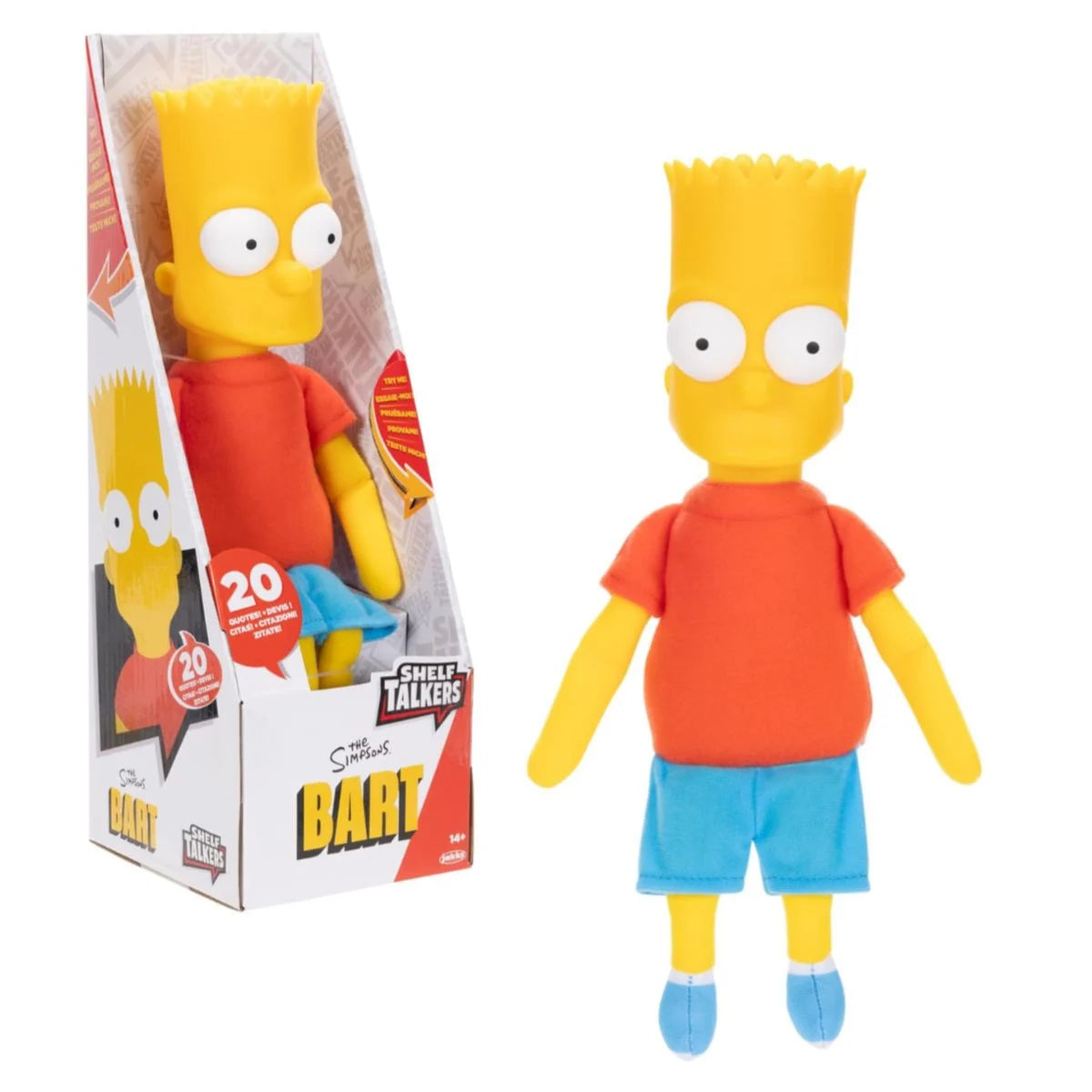 The Simpson Shelf 12" Talking Plush