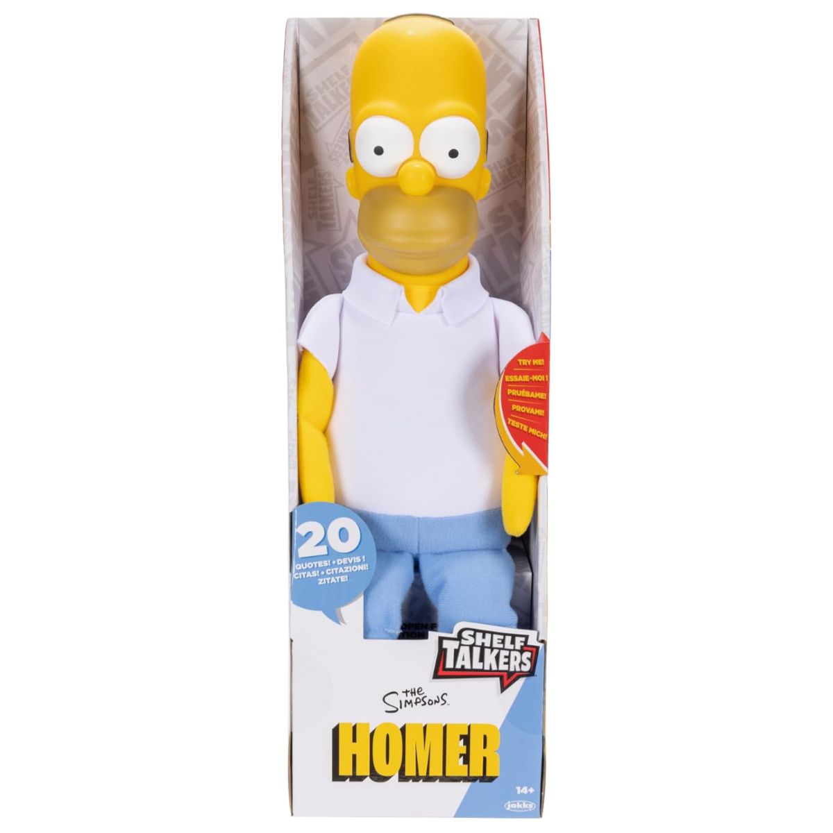 The Simpson Shelf 12" Talking Plush