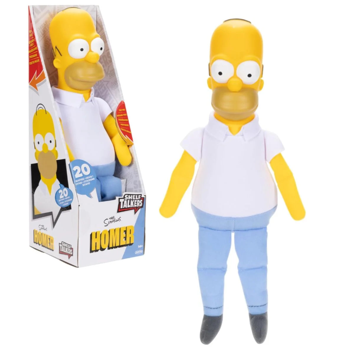 The Simpson Shelf 12" Talking Plush