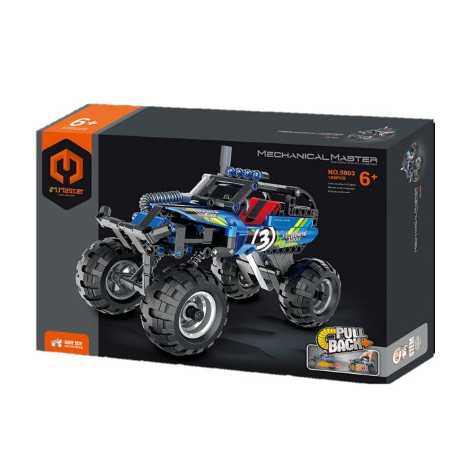 iM.Master Blue ll-terrain Vehicle (Pull Back) NO. 5803 193 PCS