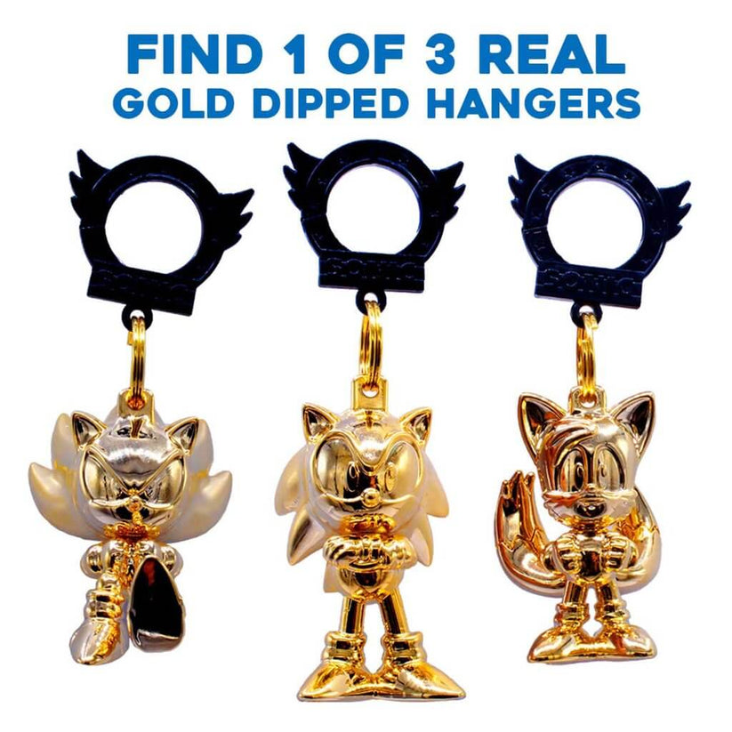 SONIC THE HEDGEHOG Sonic Collectible Hangers - Golden Edition Blind Box