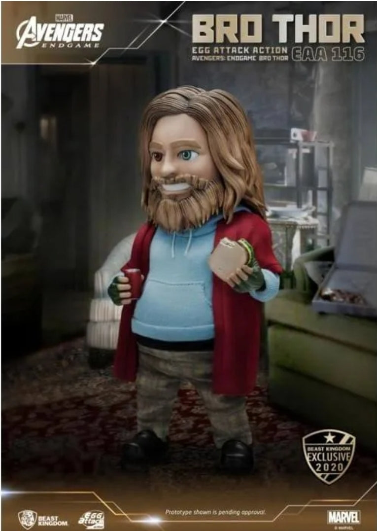 BEAST KINGDOM EGG ATTACK ACTION AVENGERS ENDGAME BRO THOR (SUMMER EXCLUSIVE 2020)