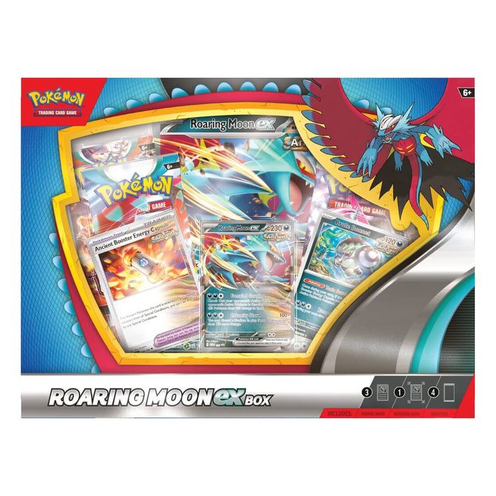 Pokemon TCG Roaring Moon/Iron Valiant EX Box