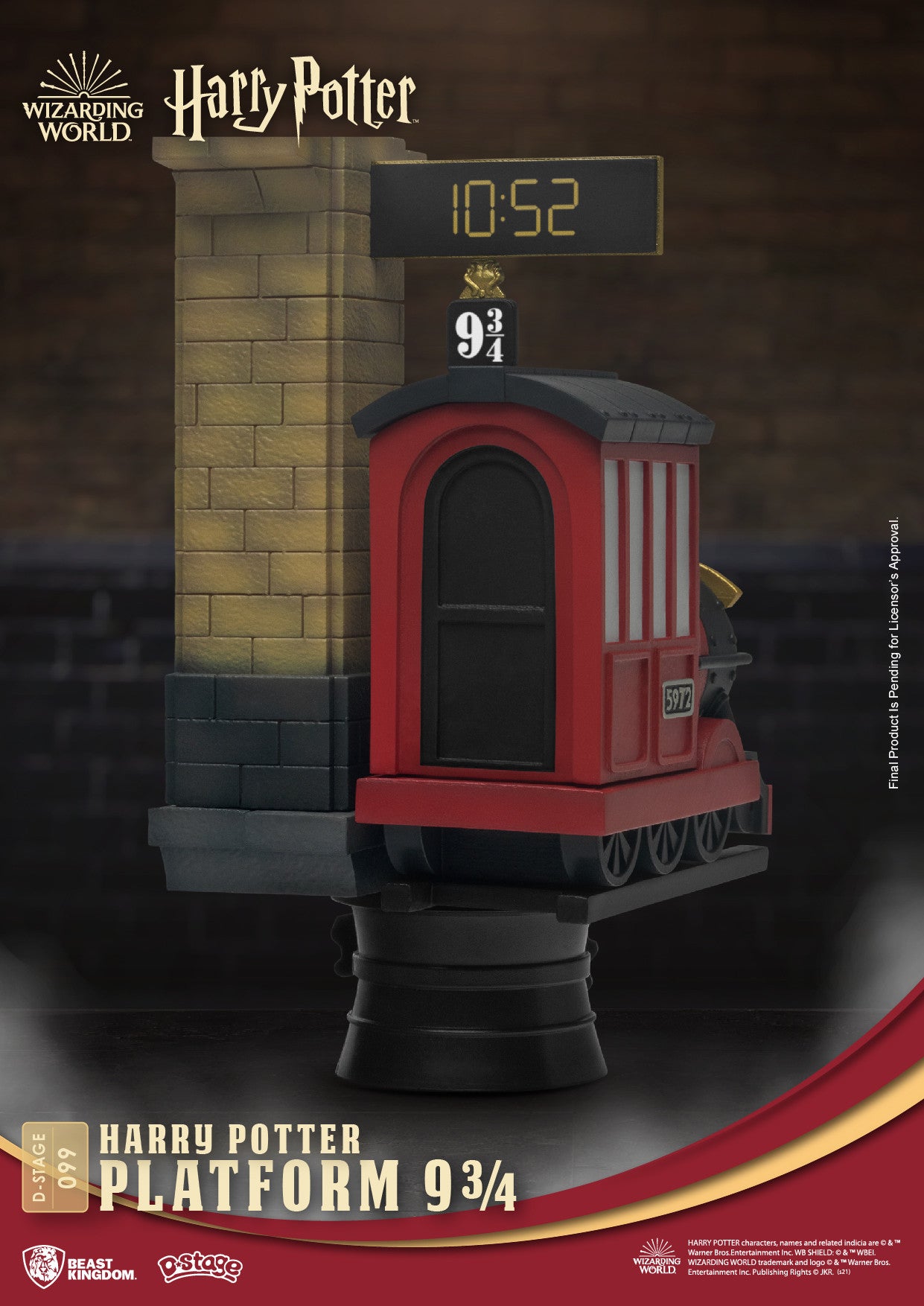 Beast Kingdom D Stage Harry Potter Platform 9 3/4