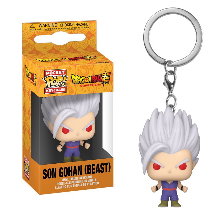 Dragon Ball Super: SH - Son Gohan Beast Pop! Keychain