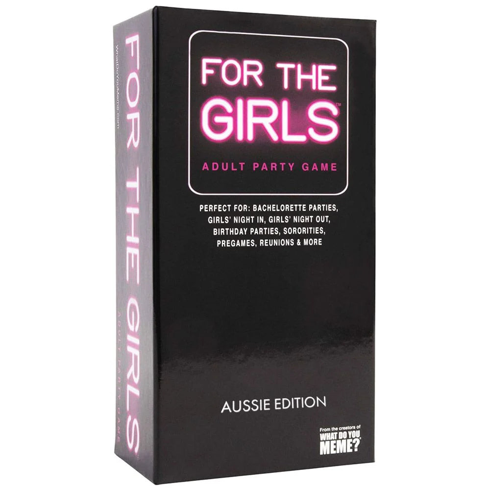 For The Girls Aussie Edition Adult Party Card Game