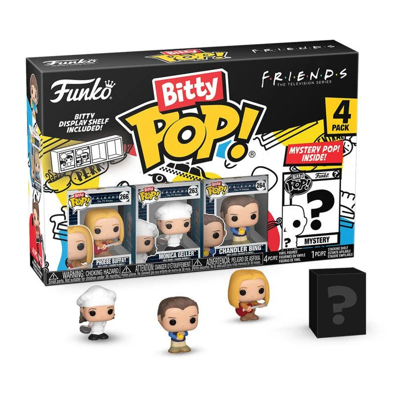 Friends - Phoebe Buffay Bitty Pop! Vinyl 4 Pack