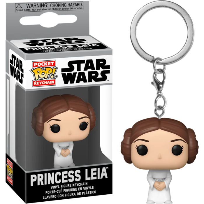 Star Wars - Princess Leia Pocket Pop! Vinyl Keychain