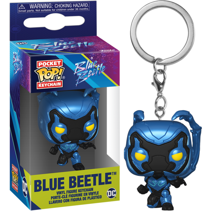 Blue Beetle (2023) - Blue Beetle Pocket Pop! Keychain