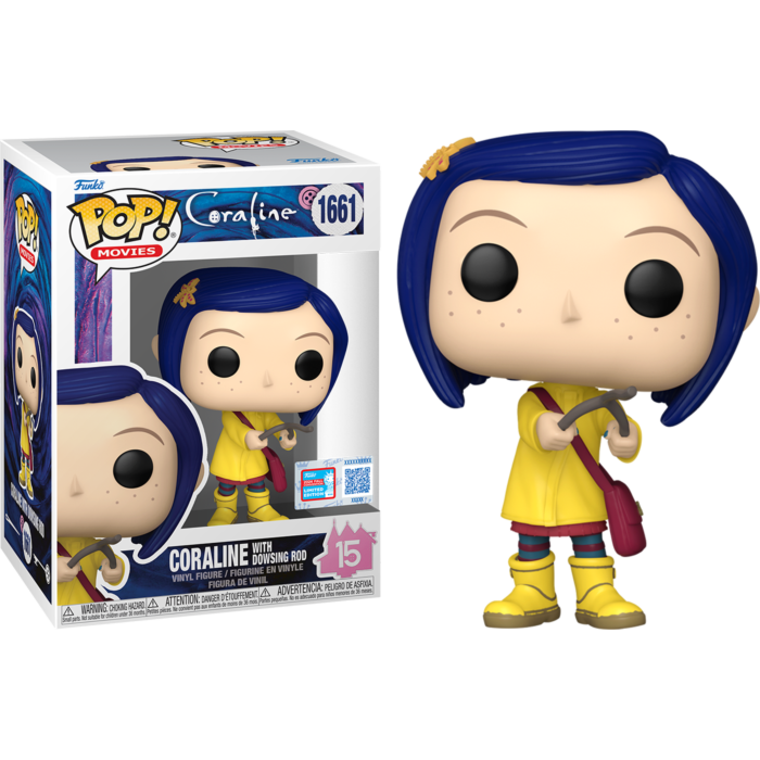 Coraline - Coraline w/Dowsing Rod NY24 EXC Pop! RS