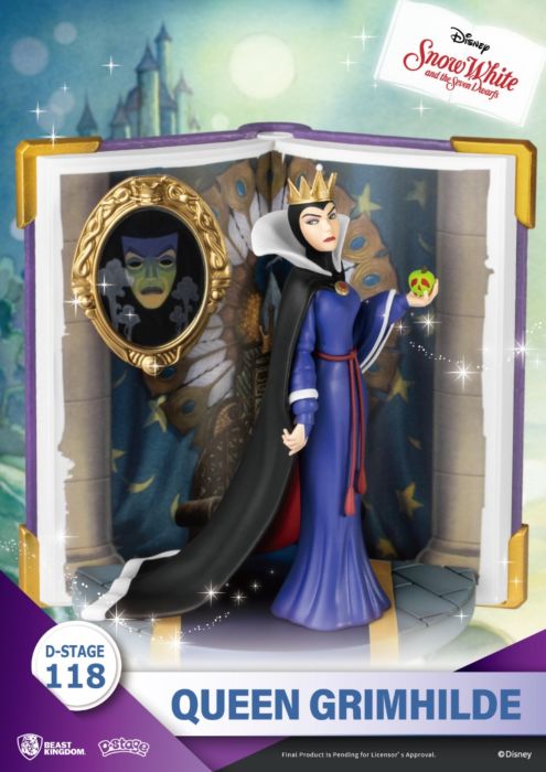 Beast Kingdom D Stage Disney Story Book Series Snow White and the Seven Dwarfs Queen Grimhilde