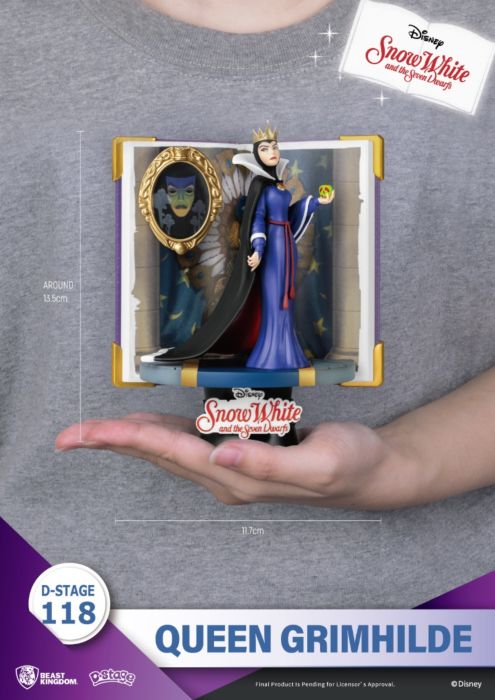 Beast Kingdom D Stage Disney Story Book Series Snow White and the Seven Dwarfs Queen Grimhilde
